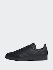 adidas Originals Black/Black Gazelle Trainers - Image 6 of 12