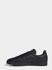 adidas Originals Black/Black Gazelle Trainers - Image 9 of 12