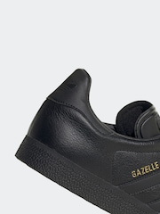 adidas Originals Black/Black Gazelle Trainers - Image 4 of 12