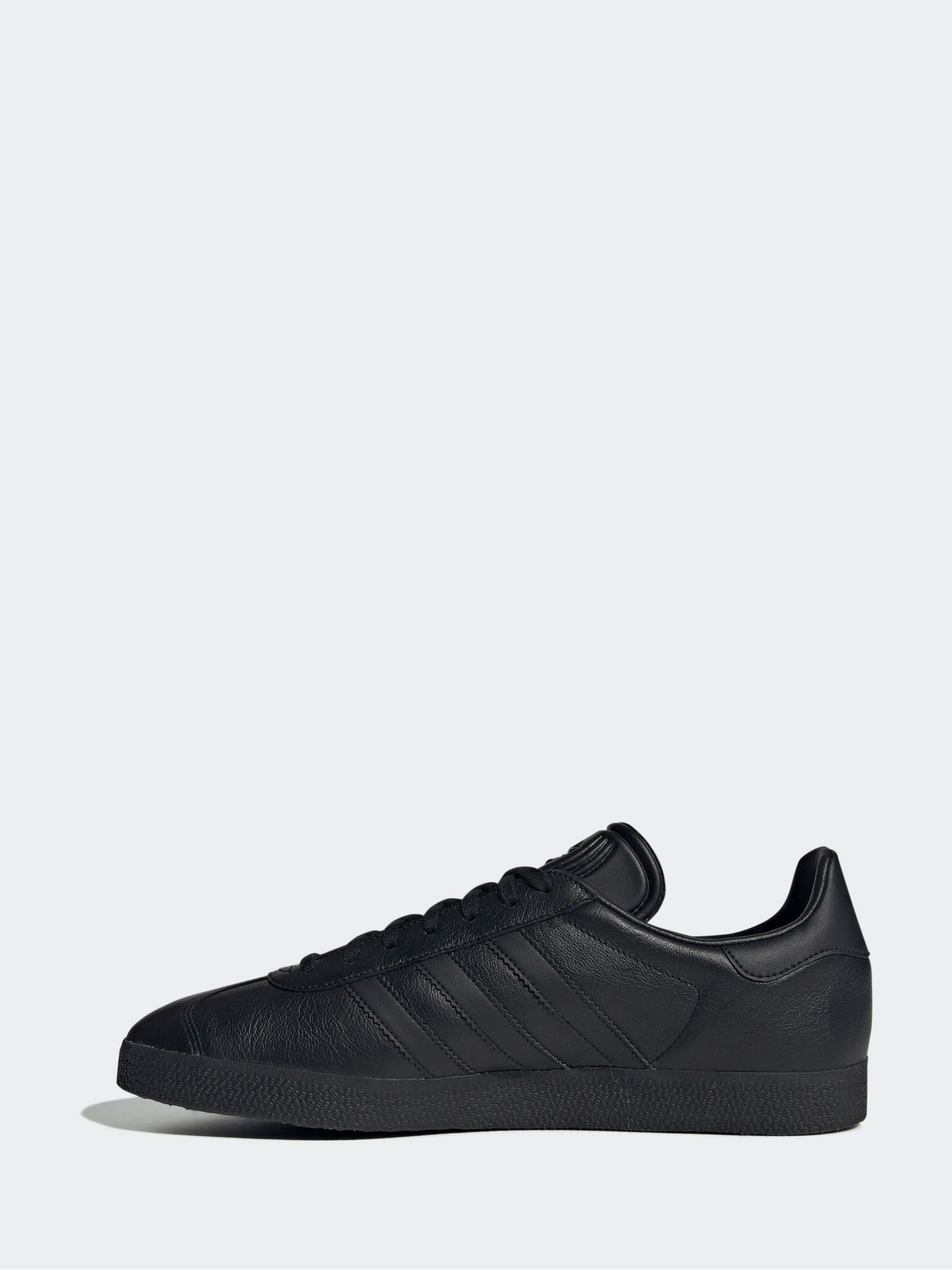 Buy adidas Originals Black/Black Gazelle Trainers from Next USA
