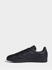 adidas Originals Black/Black Gazelle Trainers - Image 5 of 12