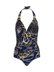 Negro - Seaspray Bora Bora Halterneck Swimsuit - Imagen 7 de 7