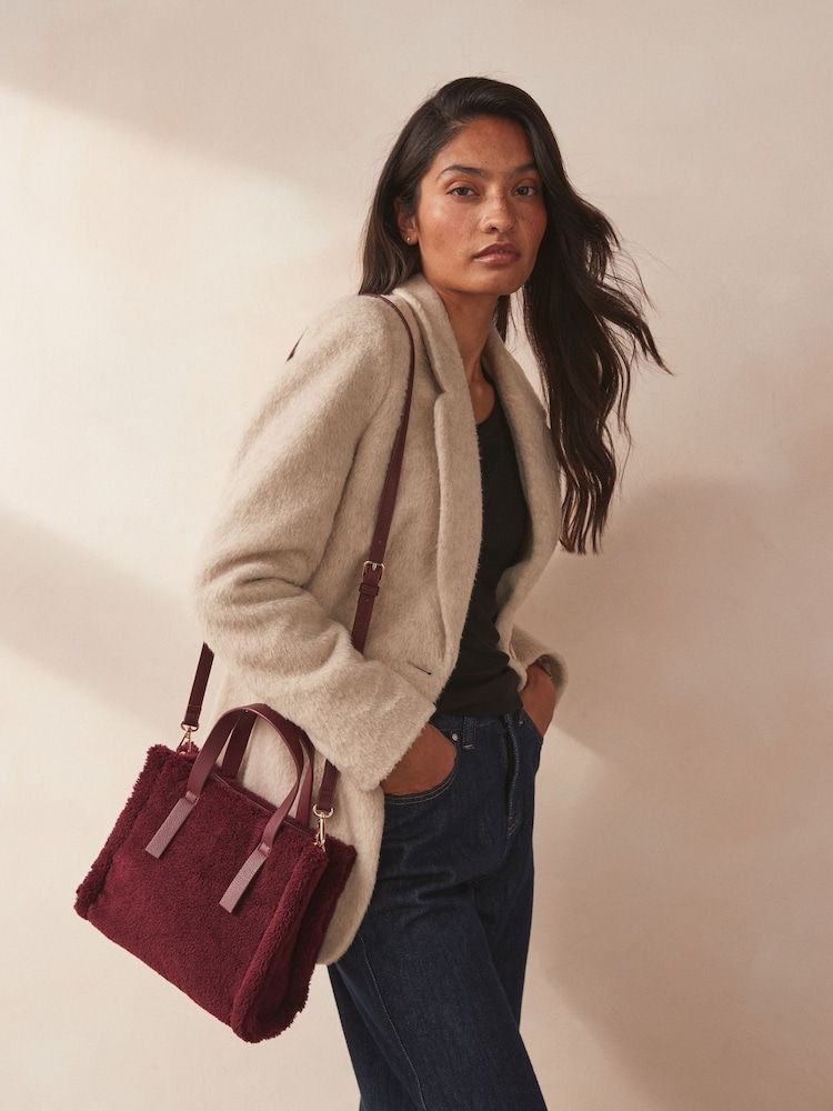 Berry Red Borg Cross-Body Bag - Image 1 of 7