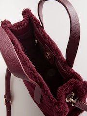 Berry Red Borg Cross-Body Bag - Image 3 of 7