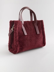 Berry Red Borg Cross-Body Bag - Image 4 of 7