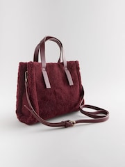 Berry Red Borg Cross-Body Bag - Image 6 of 7