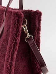 Berry Red Borg Cross-Body Bag - Image 7 of 7