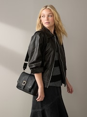 Black Utility Cross-Body Bag - Image 2 of 8