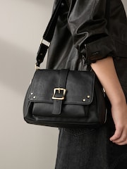 Black Utility Cross-Body Bag - Image 3 of 8