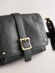 Black Utility Cross-Body Bag - Image 6 of 8