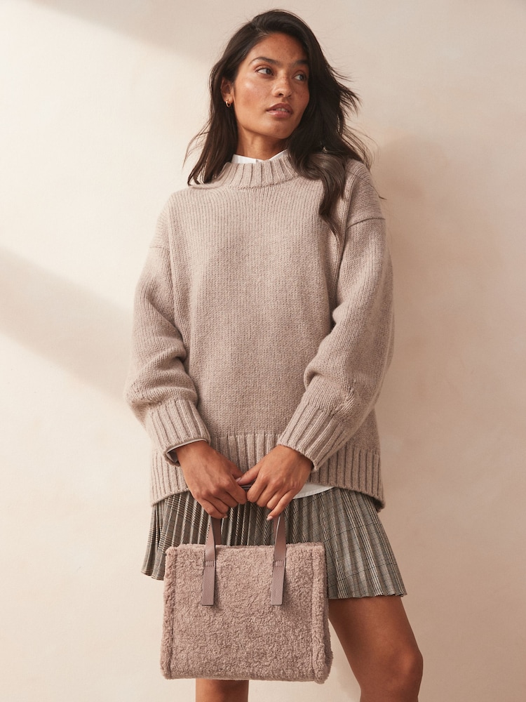 Natur - Borg Cross-Body Bag - Bild 1 von 3