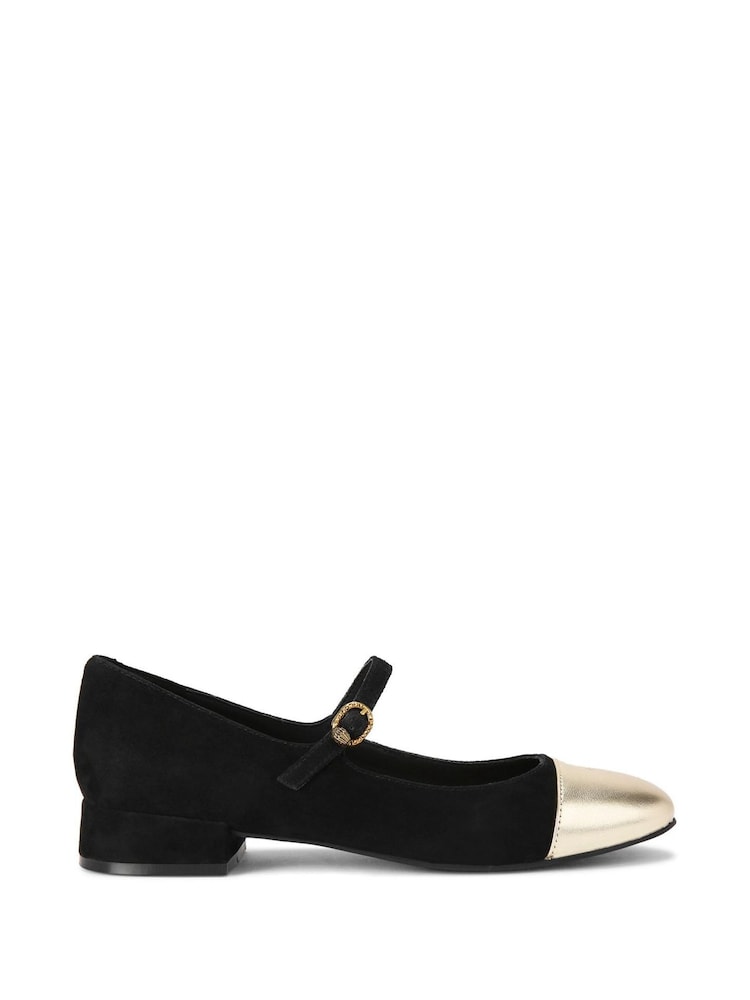 Kurt Geiger London Regent Low Mary Jane Black Shoes - Image 1 of 5 Kurt Geiger London Regent Low Mary Jane Black Shoes - Image 1 of 5