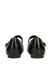Kurt Geiger London Orbit Ballet Flat Drench Black Shoes - Image 3 of 5