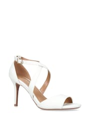 Carvela Kross White Sandals - Image 5 of 5