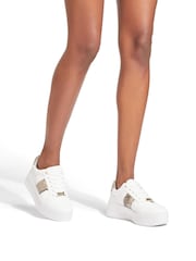 Carvela Jive Lace-Up Trainers - Image 1 of 5