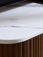 Birlea Walnut Russo Large TV Unit - Image 3 of 8