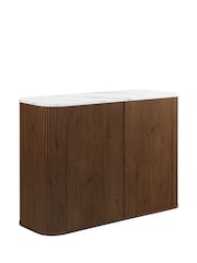 Birlea Walnut Russo 2 Door Sideboard - Image 7 of 7