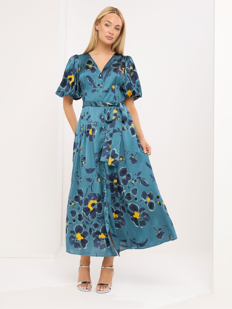 Star by Julien MacDonald Blue Shirt Dress - Image 1 of 6