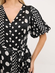 Star by Julien MacDonald Black Shirt Dress - Image 4 of 6