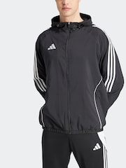 adidas Black Tiro 24 Windbreaker - Image 3 of 8