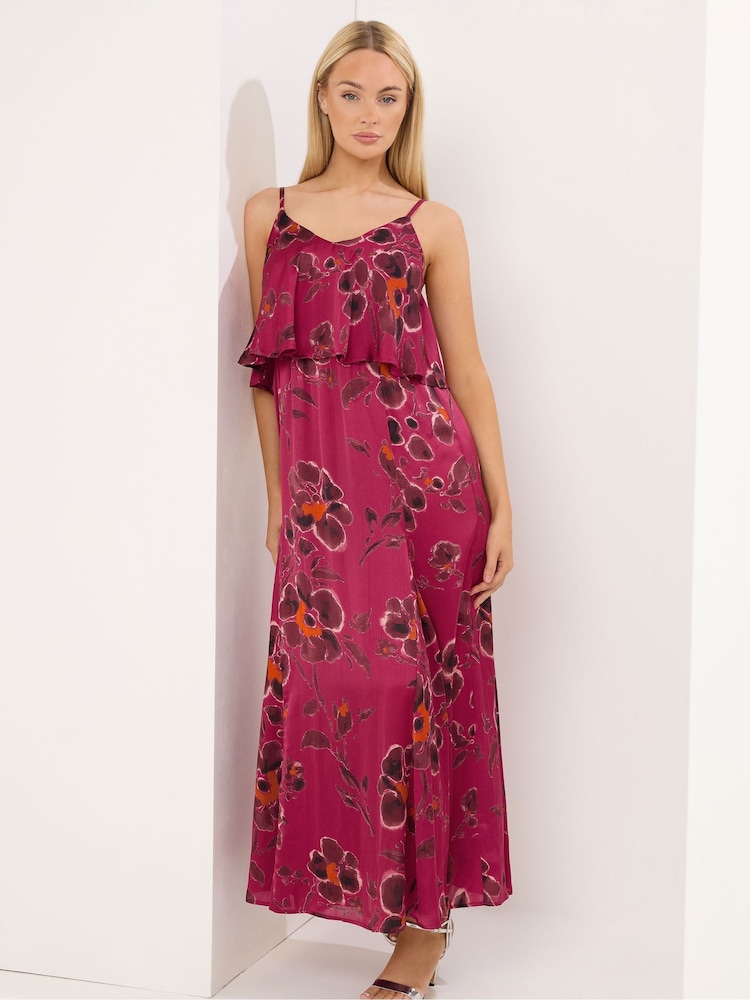 Star by Julien MacDonald Red Satin Maxi Dress - Image 2 of 6