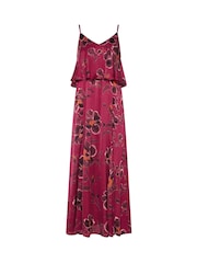 Star by Julien MacDonald Red Satin Maxi Dress - Image 5 of 6