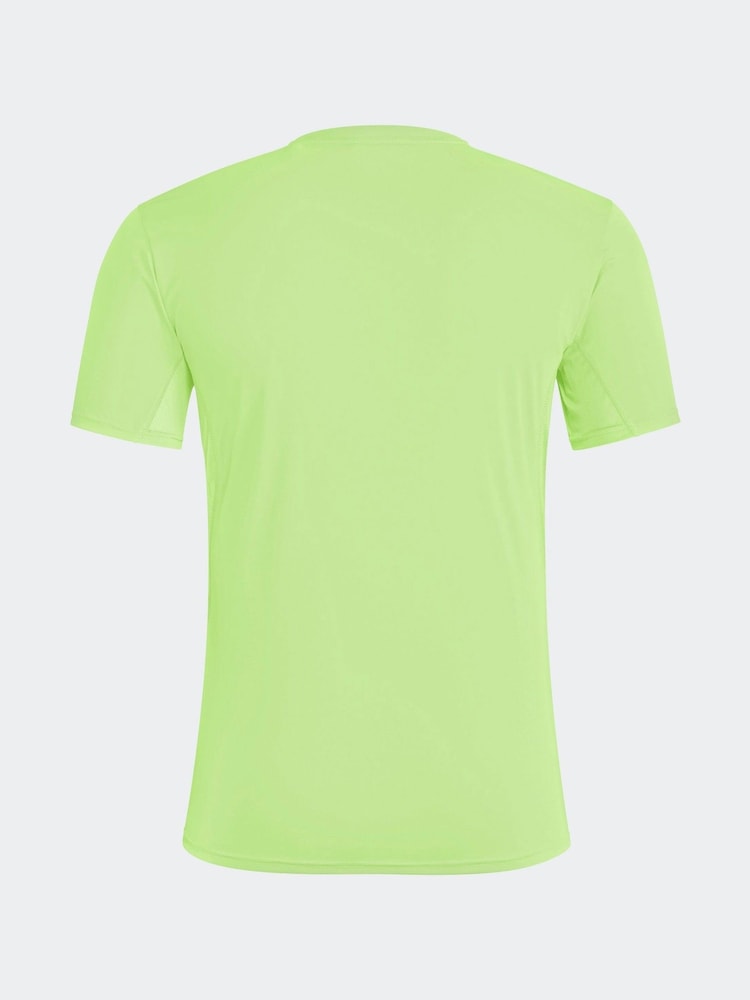 adidas Green Adizero Essentials Running T-Shirt - Image 11 of 11