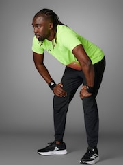adidas Green Adizero Essentials Running T-Shirt - Image 9 of 11