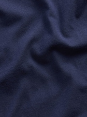 Gap Navy Close Knit Jersey V-Neck T-Shirt - Image 4 of 4