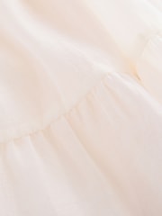 Laura Ashley Ivory Bow Back Flower Girl Dress - Image 9 of 9