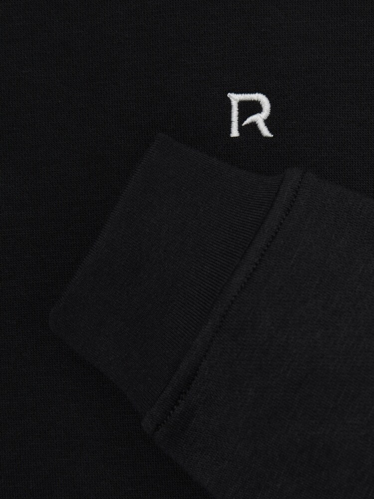 Reiss Black Avery 3-9 yrs Cotton-Blend Sweatshirt and Joggers Set - Image 4 of 4