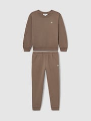 Topo - Reiss Avery Cotton-Blend Sweatshirt and Joggers Set - Imagen 2 de 4