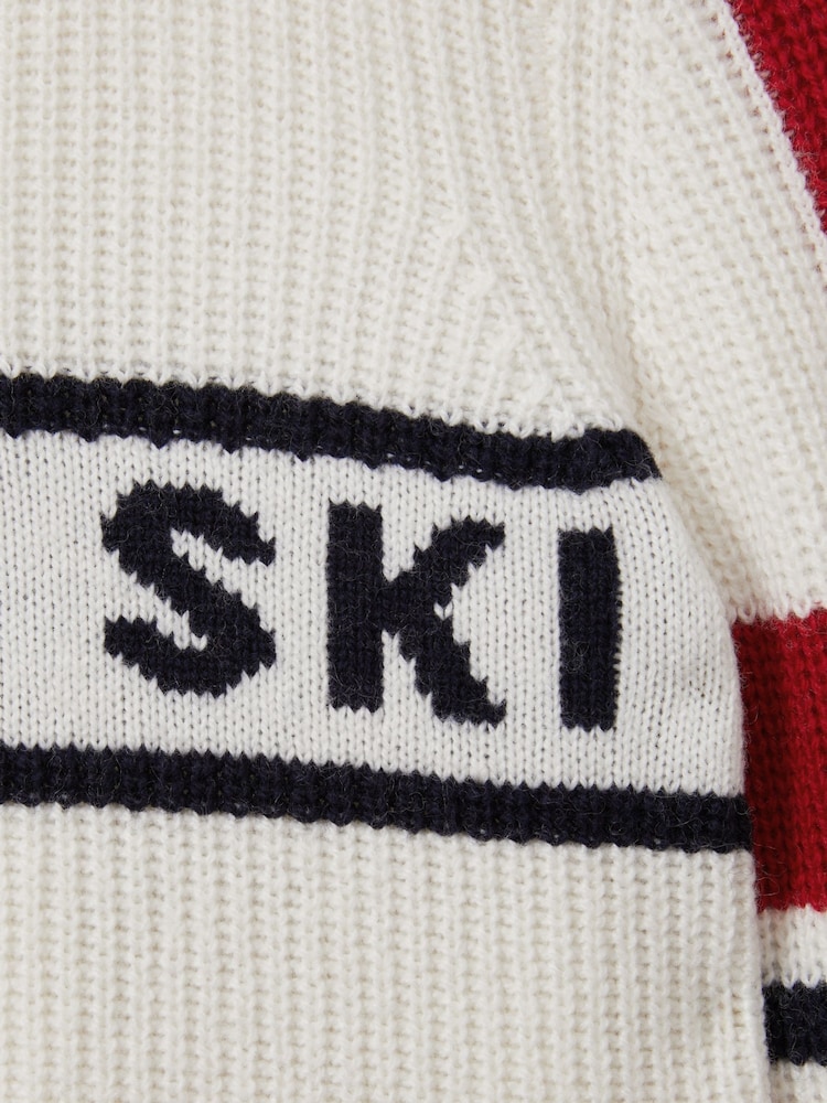 Reiss Acklin Colourblock Ski Polo Neck Jumper - Imagen 4 de 4 Reiss Acklin Colourblock Ski Polo Neck Jumper - Imagen 4 de 4
