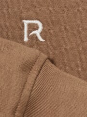 Reiss Camel Avery 3-9 yrs Cotton-Blend Sweatshirt and Joggers Set - Image 4 of 4