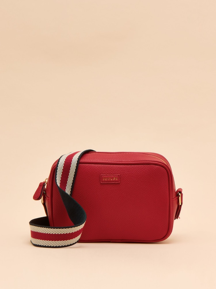 Joules Trent Red Cross Body Bag - Image 1 of 7