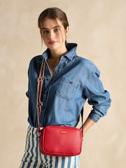 Joules Trent Red Cross Body Bag - Image 3 of 7