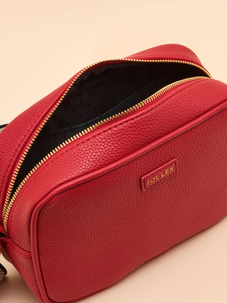Joules Trent Red Cross Body Bag - Image 7 of 7