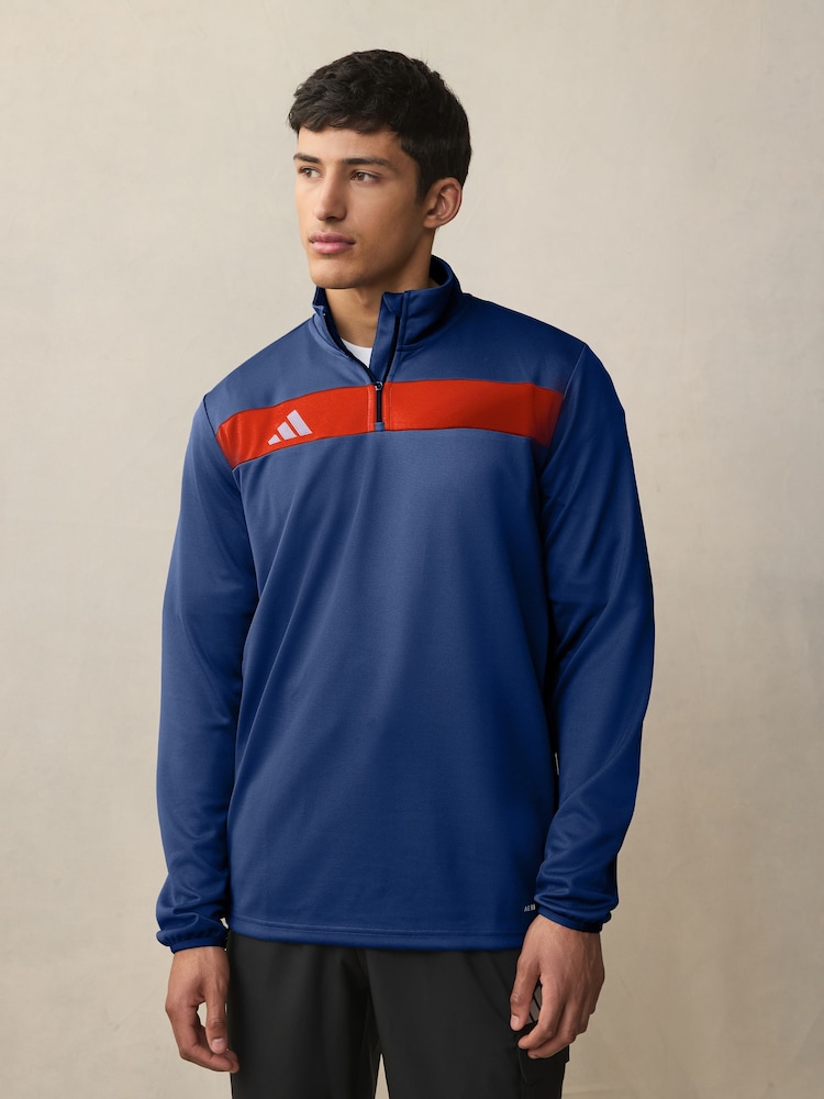 adidas Blue Tiro 25 Essentials Training Top - Image 1 of 8