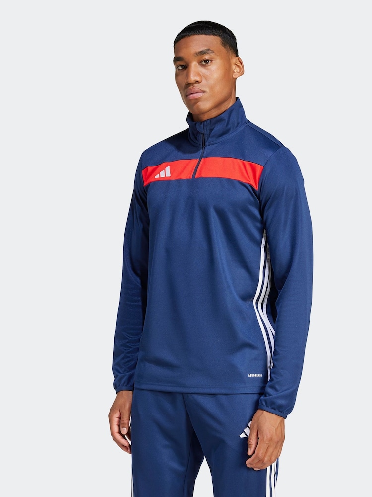 adidas Blue Tiro 25 Essentials Training Top - Image 2 of 8