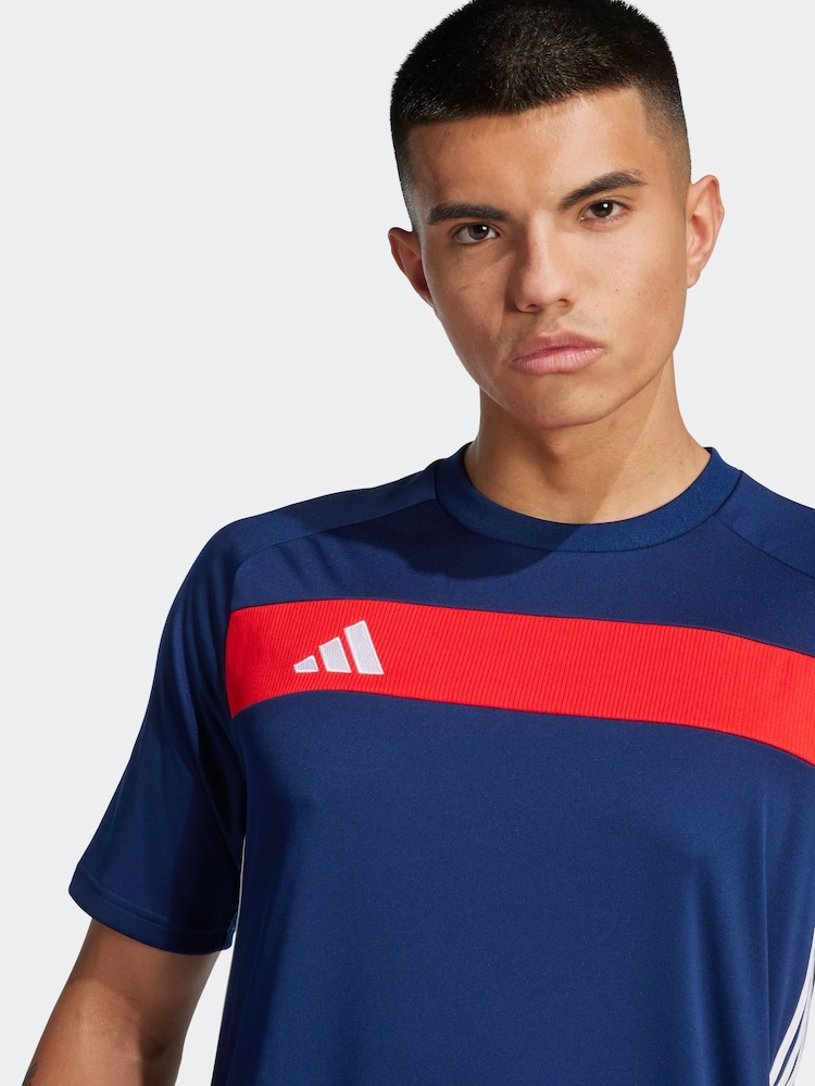 Blauw - adidas Tiro 25 Essentials Jersey - Image 6 of 8