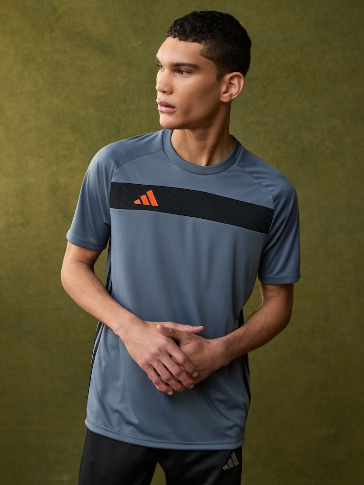 adidas Grey Tiro 25 Essentials Jersey - Image 1 of 3