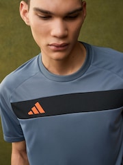 adidas Grey Tiro 25 Essentials Jersey - Image 3 of 3