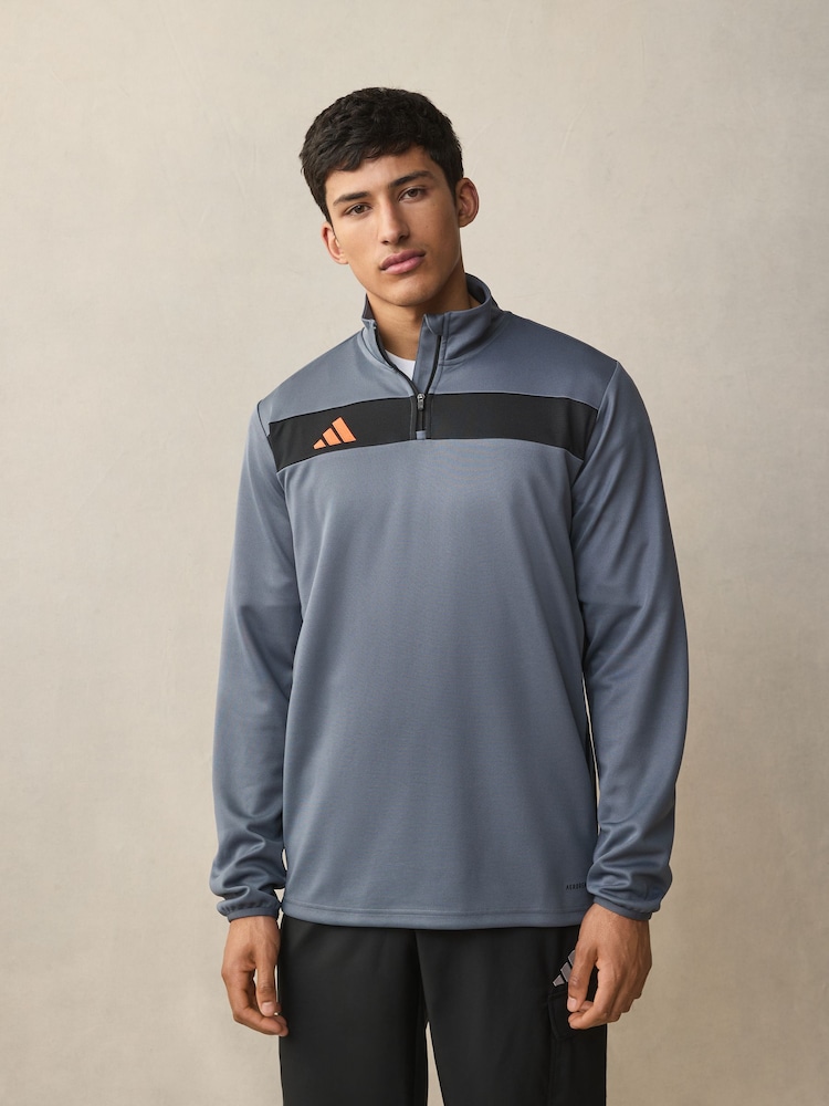 adidas Grey Tiro 25 Essentials Training Top - Image 1 of 11