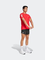 adidas Red Own the Run T-Shirt - Image 3 of 6