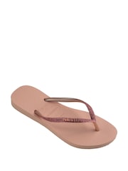 Havaianas Slim Glitter Iridescent Sandals - Image 6 of 8