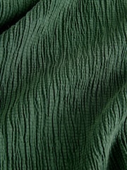 Green Raglan Short Sleeve Textured Top - Image 7 of 7