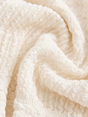 Ecru Mixed Mesh Seam Detail Long Sleeve Top - Image 7 of 7