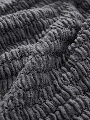 Grey Long Sleeve Textured Top - Image 6 of 7