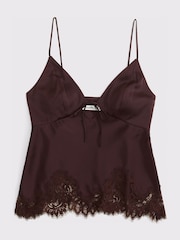 Abercrombie & Fitch Brown Bra-Free Bella Cami Top - Image 7 of 8