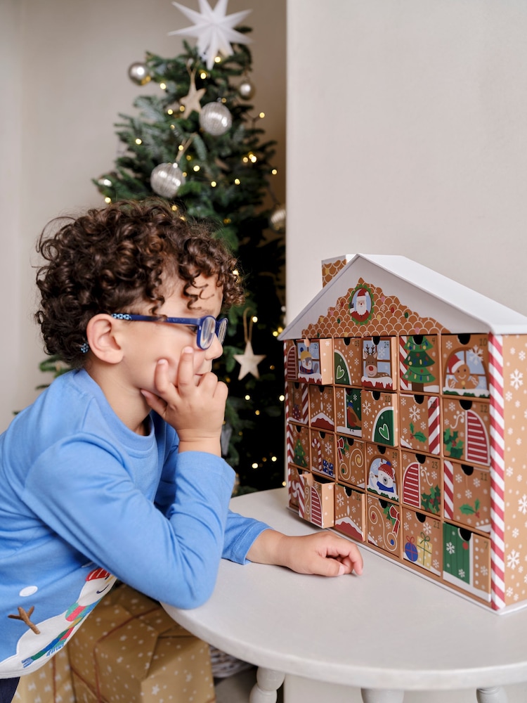 JoJo Maman Bébé Gingerbread Advent House - Image 1 of 6